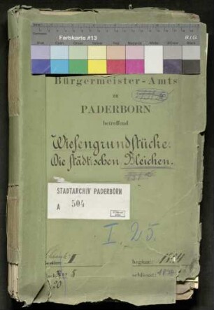 Wiesengrundstücke: Die städtischen Bleichen