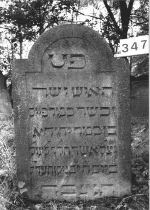 Grabstein 347
