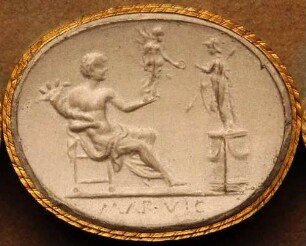 Der Genius Roms (Daktyliothek, Das Alterthum nach Lippert und Visconti)