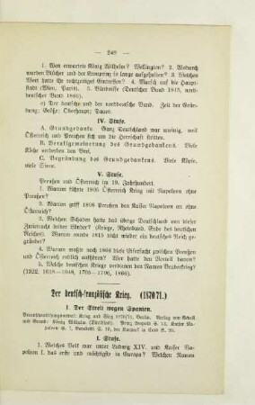 Der deutsch-französische Krieg (1870/71)