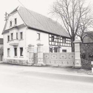 Pegau-Großstorkwitz, Vierseithof, um 1800 u. um 1890