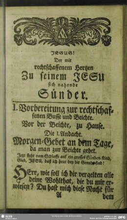 [Von der Busse und Beichte]