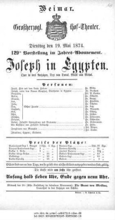 Joseph in Egypten