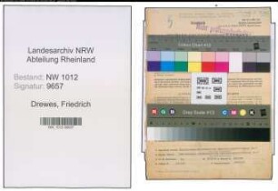 Entnazifizierung Friedrich Drewes , geb. 20.01.1883 (Bauunternehmer)