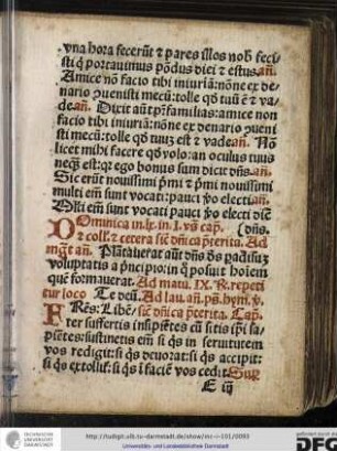 Ad magnificat antiphona: Plantaverat autem dominus...