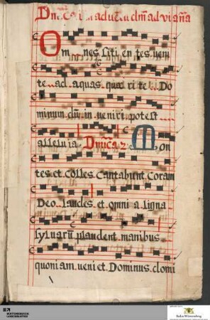 Sext-Antiphonen zum De Tempore