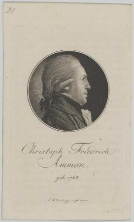 Bildnis des Christoph Friedrich Ammon