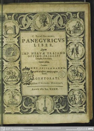 C. Plini Secvndi, Panegyricvs liber