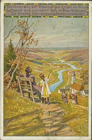 Die Lerche stieg am Ostermorgen [...]