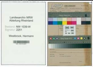 Entnazifizierung Hermann Westbrock , geb. 00.00.0000 (Beamter)