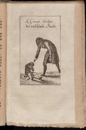 Le Garcon honteux. = der verschämte Knabe.