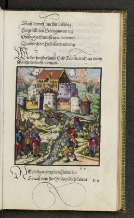 Wie der hochberümbt Held Tewrdannckh an einem schantzen erwoffen sein solt