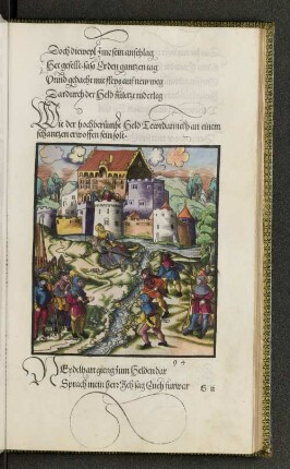 Wie der hochberümbt Held Tewrdannckh an einem schantzen erwoffen sein solt