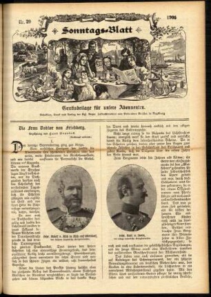 Ausgabe vom Sonntag, den 14. Mai 1905.