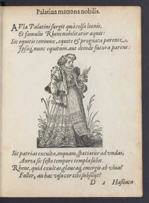 Palatina matrona nobilis.