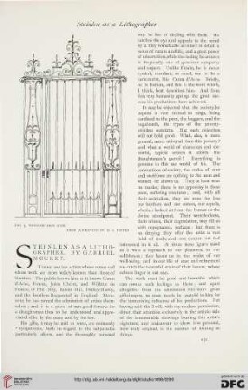 12: Steinlen as a lithographer