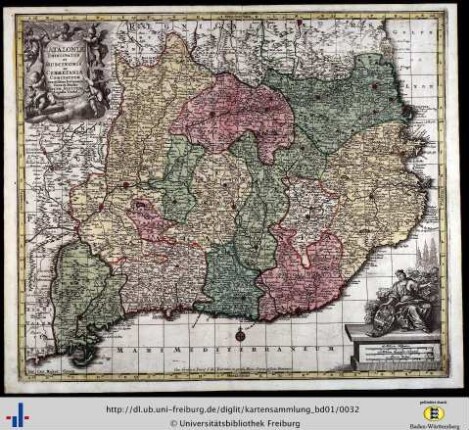 Cataloniae Principatus et Ruscinonis et Cerretaniae Comitatuum exactissima delineatio