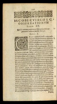 Liber XV. Quid sit tacitam pensationem fieri ratione ...