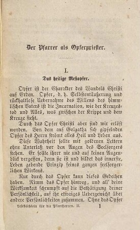 Lesebüchlein für die Pfarrherren, 2