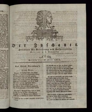 No. 69 - 8. Juni 1822