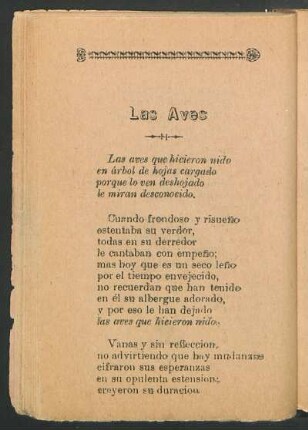 Las aves
