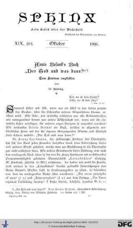 Heft 4 Oktober 1894