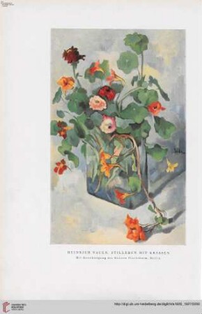 42: Stilleben und Blumenstücke von Heinrich Nauen