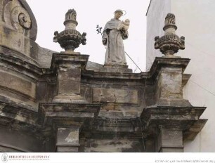 Nischen mit Heiligenfiguren, Der heilige Ludwig