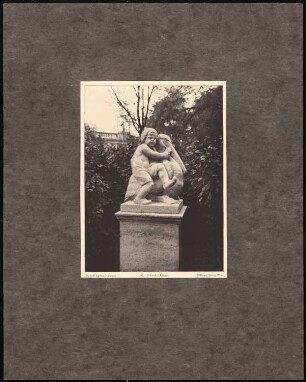 Märchenbrunnen, Berlin-Friedrichshain: Tafel 43: Dekorative Gruppe (aus: Max Osborn, Der Märchenbrunnen am Friedrichshain zu Berlin)