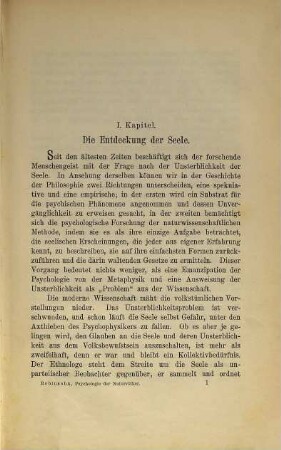 Psychologie der Naturvölker : Ethnographische Parallelen