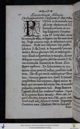 Exercitium sextum.