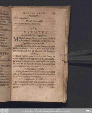 166. Iuventus.