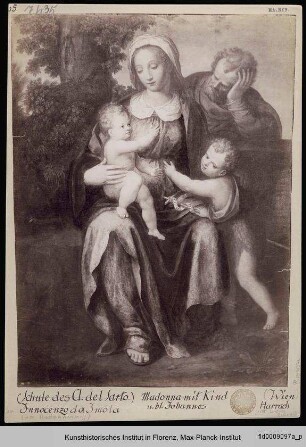 Die Heilige Familie mit dem Johannesknaben
