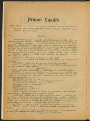 Primer cuadro