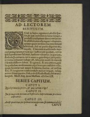 Series capitum.