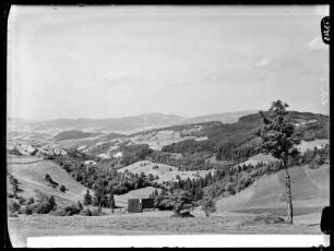 Blick vom Puhu-Gasthaus