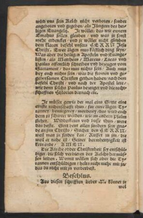 Beschlus.