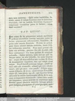 Cap. LXXXV.