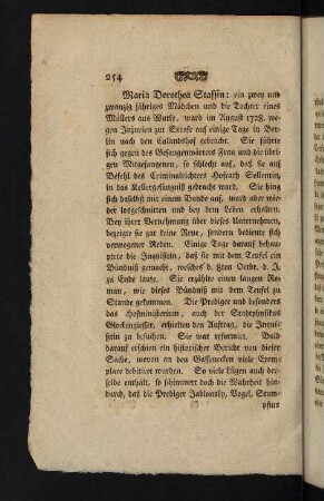 254-271, Maria Dorothea Staffin. - Lips Tullian.