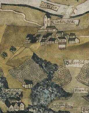 Kiebingen mit Kloster Rohrhalden