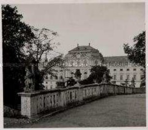 Würzburg, Würzburger Residenz, Gartenseite