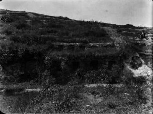 Inka-Ruine : Wohnungsreste an der Südseite bei Samaipata.