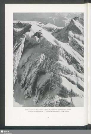 Säntis. 2504 m (Kt. Appenzell). Endstation der Seilbahn