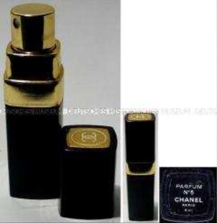 Parfüm-Zerstäuber "Chanel No.5", 6-ml-Fläschchen, leer