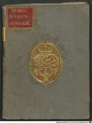 Legendae sanctorum regni Hungariae in Lombardica Historia non contentae