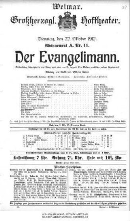 Der Evangelimann