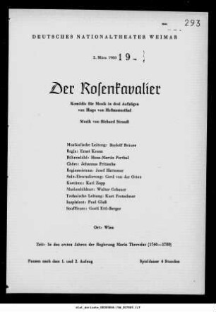 Der Rosenkavalier