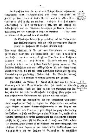 §. 6. Beschreibung der projectirten Bahnlinie der Leine-Deisterbahn.