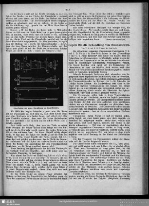 Regeln für die Behandlung von Chronometern