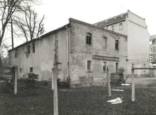 Radeberg, August-Bebel-Straße 3. Wohnhäuser (vor 1900). Hinterhaus